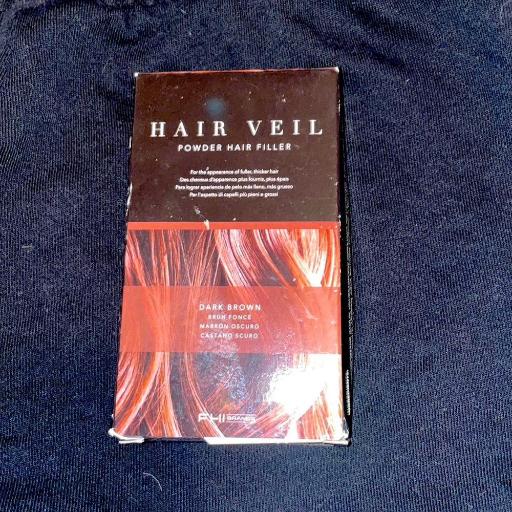 FHI Hair Veil Powder Hair Filler Dark Brown